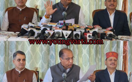 हिमाचल प्रदेश में चल रही पल-पल पलटू राम की सरकार : जयराम ठाकुर