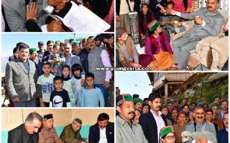 सीएम सुक्खू ने डोडरा-क्वार में रात्रि विश्राम करने वाले पहले मुख्यमंत्री बनकर रचा इतिहास  