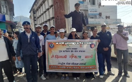 महाविद्यालय सोलन द्वारा ट्रैफिक प्रबंधन और सेवा से सीखे अभियान” का आयोजन 