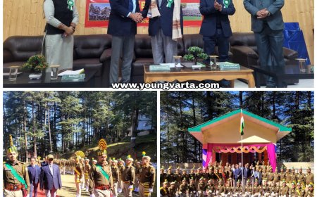 प्रदेश को मिले 48 फारेस्ट गार्ड , वन प्रशिक्षण संस्थान चायल में संपन्न हुआ वन रक्षकों का 74वां दीक्षान्त समारोह