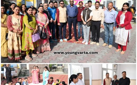 राष्ट्रीय आयुर्वेद दिवस पर डीसी ने की धनवंतरि पूजा , विभाग ने लगाए शिविर