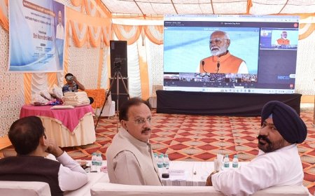 प्रधानमंत्री ने वर्चुअल माध्यम से बल्क ड्रग यूनिट का किया शुभारम्भ