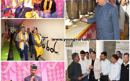 कल्पा में चिल्ड्रन ऑफ द स्टेट से मिलने पहुंचे सुक्खू , बालिका आश्रम की बेटियों को दिया 25-25 हजार का दिवाली गिफ्ट 