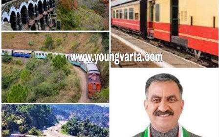 ग्रीन हाइड्रोजन से संचालित की जाए कालका-शिमला रेल लाइन , सीएम सुक्खू ने रेल मंत्रालय से किया आग्रह