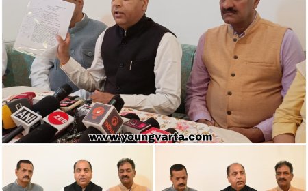 मेरी चिंता छोड़ अपनी हिलती कुर्सी की चिंता करें मुख्यमंत्री सुक्खू : जयराम ठाकुर