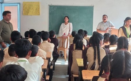 परख राष्ट्रीय सर्वेक्षण 2024 के नोडल अधिकारी ने चंबा के विभिन्न स्कूलों का किया दौरा