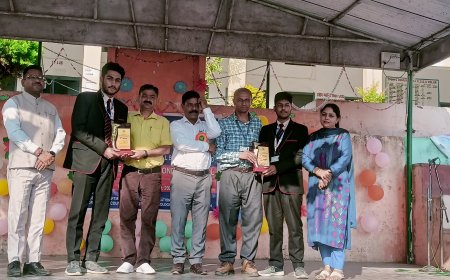 बाल विज्ञान मेले में कैरियर अकादमी स्कूल के छात्रों ने दिखाई प्रतिभा राज्य स्तरीय स्पर्धा के लिए हुआ चयन 