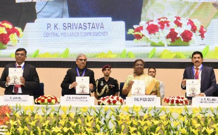 राष्ट्रपति द्रौपदी मुर्मु ने सतर्कता जागरूकता सप्ताह 2024 की बढ़ाई शोभा