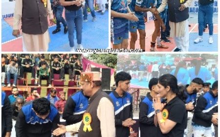 सुखराम चौधरी ने पूजा अर्चना कर सिरमौर कबड्डी लीग का किया आगाज