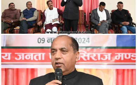 महाराष्ट्र में झूठ का झंडा गाड़ रहे हैं हिमाचल के सीएम सुक्खू महिलाओं के पेंशन के नाम पर कर रहे गुमराह : जयराम ठाकुर