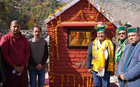 किन्नौर के हर गांव को सम्पर्क सड़क सुविधा से जोड़ना प्रदेश सरकार की पहली प्राथमिकता