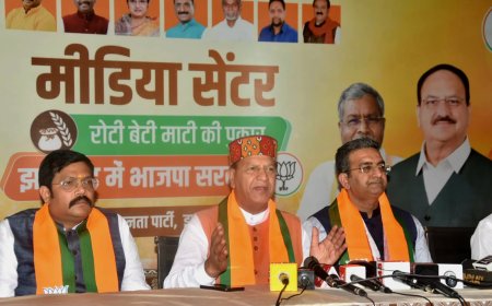 बिंदल ने झारखंड में किया कांग्रेस को एक्सपोज , बताया हिमाचल में दी गई चुनावी गारंटियों की हकीकत 