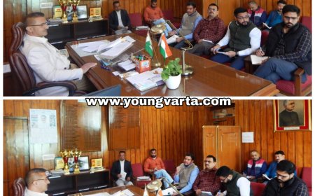 उपायुक्त ने एनएच 707 को चौड़ा करने के दौरान हुए नुकसान को शीध्र ठीक करने के दिए निर्देश