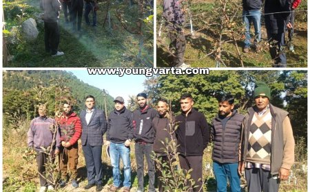 कृषि विभाग की मार्फ़त चलाई जा रही सरकार की योजनाओं से लाभान्वित किसानों के खेतों में पहुंचे डीसी