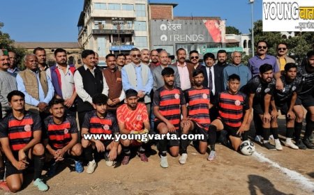 नाहन में ऑल इंडिया मदनपाल सोलंकी मेमोरियल फुटबॉल चैंपियनशिप का आगाज 