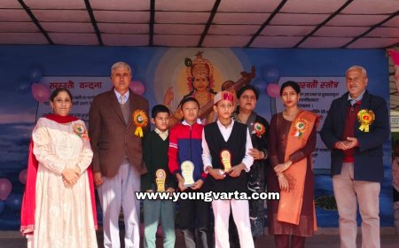 सुबाथू स्कूल ने मनाया वार्षिक समारोह , मेधावियों की किया पुरस्कृत 