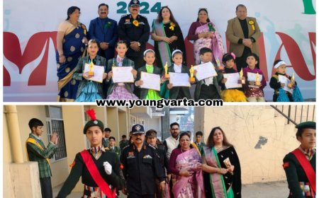 गुरुकुल इंटरनेशनल स्कूल सोलन छात्रों को दे रहा उत्कृष्ठ शिक्षा , कर्नल संजय शांडिल ने की सराहना 