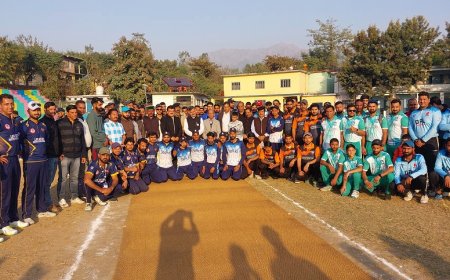 तकनीकी शिक्षा मंत्री ने डैहर प्रीमियर लीग का किया शुभारंभ