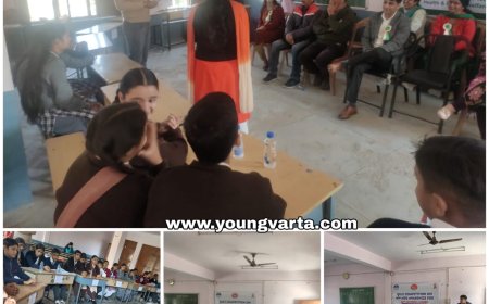 एचआईवी एड्स पर जिला स्तरीय प्रश्नोत्तरी प्रतियोगिता के विजेताओं को मिले नकद पुरस्कार 