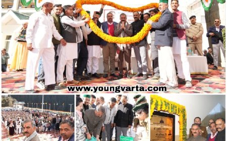 सीएम ने कसुम्पटी विधानसभा क्षेत्र को 43.37 करोड़ रुपये की विभिन्न परियोजनाओं की दी सौगातें 