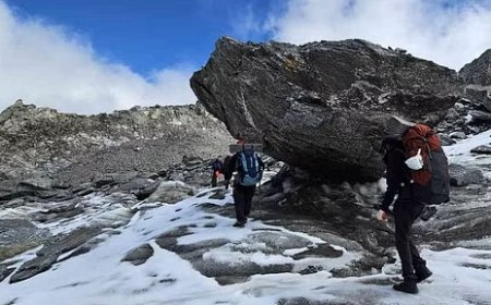 लाहौल-स्पीति में ट्रैकिंग और पर्वतारोहण पर रोक, आदेश जारी 