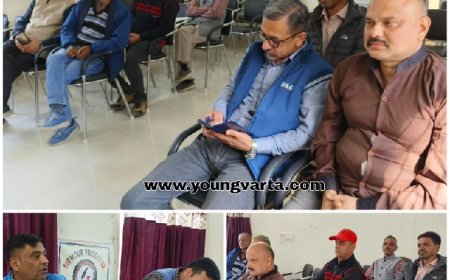 शैलेंद्र कालरा की अध्यक्षता और सतीश शर्मा की मौजूदगी में सिरमौर प्रेस क्लब की बैठक संपन्न 