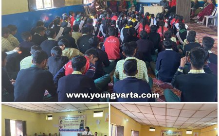 छोगटाली स्कूल के बच्चों को बताया गुड टच - बैड टच , आईसीडीएस ने लगाया जागरूकता शिविर