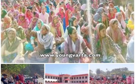 राधा स्वामी चैरिटेबल अस्पताल को बंद करने पर गुस्साई महिलाएं , हाईवे पर लगाया जाम , सरकार के खिलाफ नारेबाजी