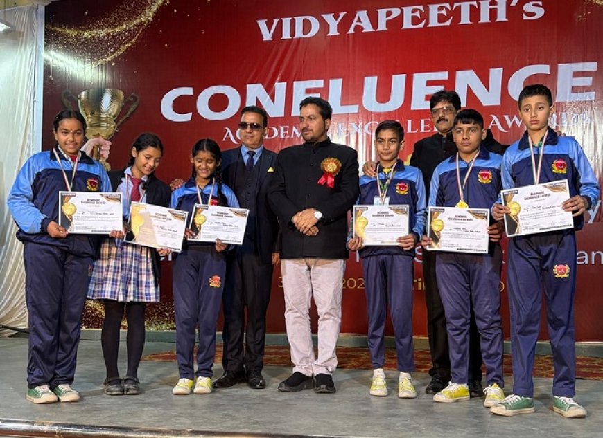 विद्यापीठ ने शहर के सभी उत्कृष्ठ छात्रों को Acadmic Excellence Award 2024 से किया सम्मानित 