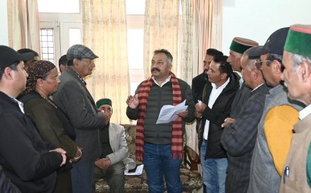 आंटीगली, चौरी कॉलोनी और चामसु नाला सड़कों की होगी मैटेलिंग : रोहित ठाकुर