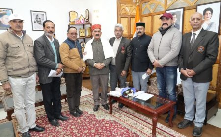 हिमाचल प्रदेश स्टेट मास्टर्स गेम्स एसोसिएशन के प्रतिनिधिमंडल ने मुख्यमंत्री से की भेंट  