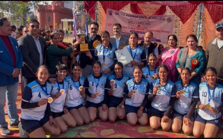 मंडी को पछाड़ कर धर्मशाला कॉलेज ने अंतर महाविद्यालय कबड्डी प्रतियोगिता पर किया कब्जा