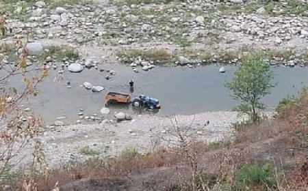 अवैध खनन के खिलाफ वन विभाग की कार्रवाई तीन ट्रैक्टर जब्त, 17 हजार वसूला जुर्माना