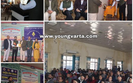 पांवटा साहिब कॉलेज में नशा मुक्त भारत अभियान के तहत कार्यक्रम आयोजित