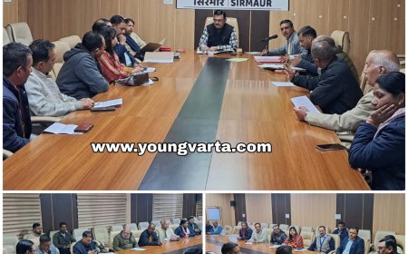 सिरमौर में 76 पीड़ितों को 82.95 लाख की राहत राशि वितरित : एल आर वर्मा