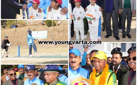 गवर्नर एकादश ने प्रेस एकादश को 181 रनों से हराया , राज्यपाल और मुख्यमंत्री ने सद्भावना टी-20 क्रिकेट प्रतियोगिता का शुभारंभ किया