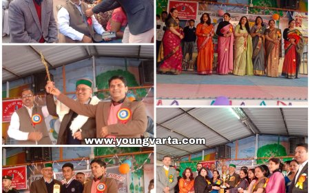 कार्यक्रम में सम्मान उपहारों पर फिजूलखर्ची न करें स्कूल प्रबंधन , वार्षिक पारितोषिक वितरण में बोले , विधायक अजय सोलंकी 