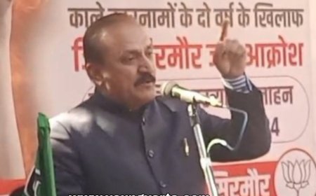 टीए डीए क्लेम करने के लिए शिलाई आते है डंगा मंत्री , भाजपा प्रवक्ता बलदेव तोमर ने हर्षवर्धन चौहान पर लगाए आरोप