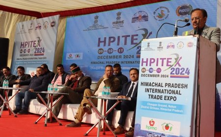 उद्योग मंत्री ने हिमाचल प्रदेश अंतरराष्ट्रीय व्यापार प्रदर्शनी 2024 का किया उद्घाटन