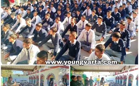 पॉजिटिव सोच के साथ आगे बढ़े विद्यार्थी , जीवन में 70 फीसदी समस्याओं का होगा समाधान : राजीव संख्यान 