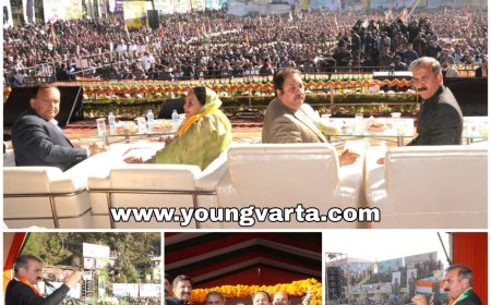 2027 में हिमाचल प्रदेश के आत्मनिर्भर बनने पर मनाया जाएगा जश्न , बिलासपुर में भाजपा पर बरसे सीएम सुक्खू 