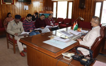 सुमित खिम्टा की अध्यक्षता में सड़क सुरक्षा समिति की बैठक आयोजित