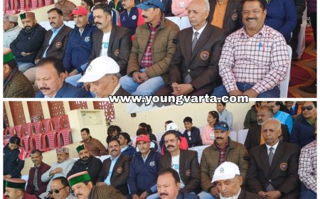 बिलासपुर में शुरू हुई हिमाचल प्रदेश मास्टर्स गेम्स , राज्य स्तरीय प्रतियोगिता 400 खिलाड़ी ले रहे भाग 