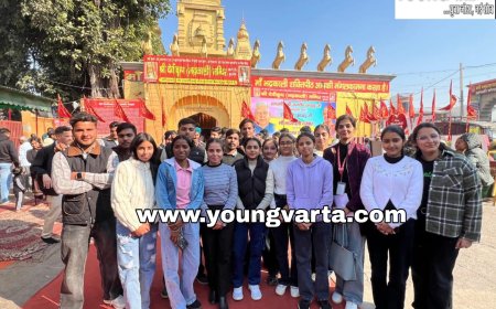 हिमालयन इंस्टीट्यूट ऑफ मैनेजमेंट नेट के छात्रों ने किया कुरुक्षेत्र में गीता महोत्सव का आध्यात्मिक भ्रमण