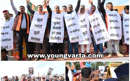 जन आक्रोश रैली : नौकरियां देने के लिए नहीं , रोजगार छीनने के लिए चर्चा में रहती है  सुक्खू सरकार : जयराम ठाकुर