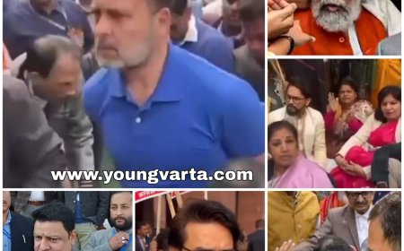 राहुल गाँधी के धक्के से फूटा ने भाजपा सांसद का सिर ,  मुकेश राजपूत आईसीयू में भर्ती , प्रताप सारंगी भी घायल 