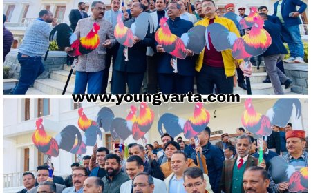 ऊपर से नीचे तक भ्रष्टाचार में डूबी है कांग्रेस , अगर सरकार की संलिप्तता नहीं है तो आरोप पर खामोशी कैसी : जयराम ठाकुर