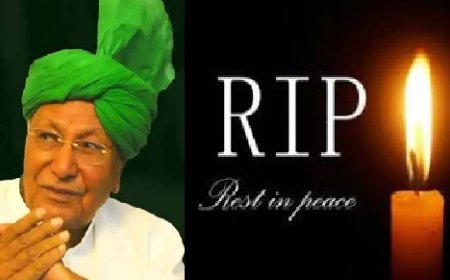 हरियाणा के पूर्व सीएम ओमप्रकाश चौटाला का 89 वर्ष की उम्र में निधन, राजनीति में शोक की लहर 