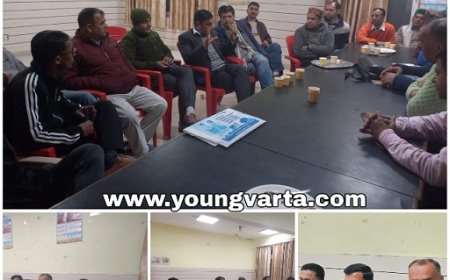 पावंटा साहिब में दून पहाड़ी सग़ठन की प्रेसवार्ता में पहाड़ी कवि सम्मेलन को लेकर चर्चा