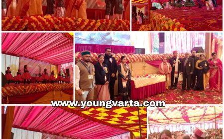 धरोहर में दिखी मिनी भारत की झलक , स्नेह पब्लिक स्कूल कालाअम्ब ने नवाजे मेधावी 